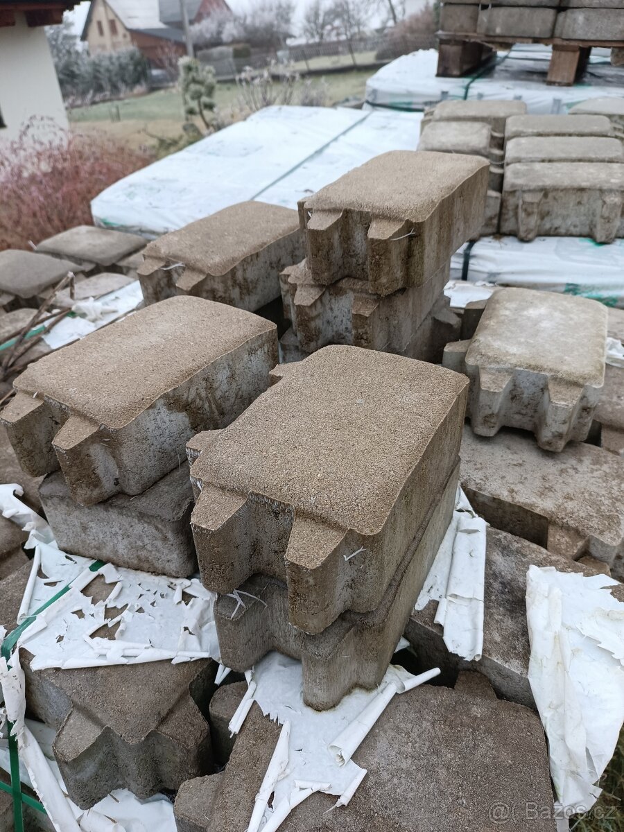 Dlažba CSB- erbo 80mm šedá - 3