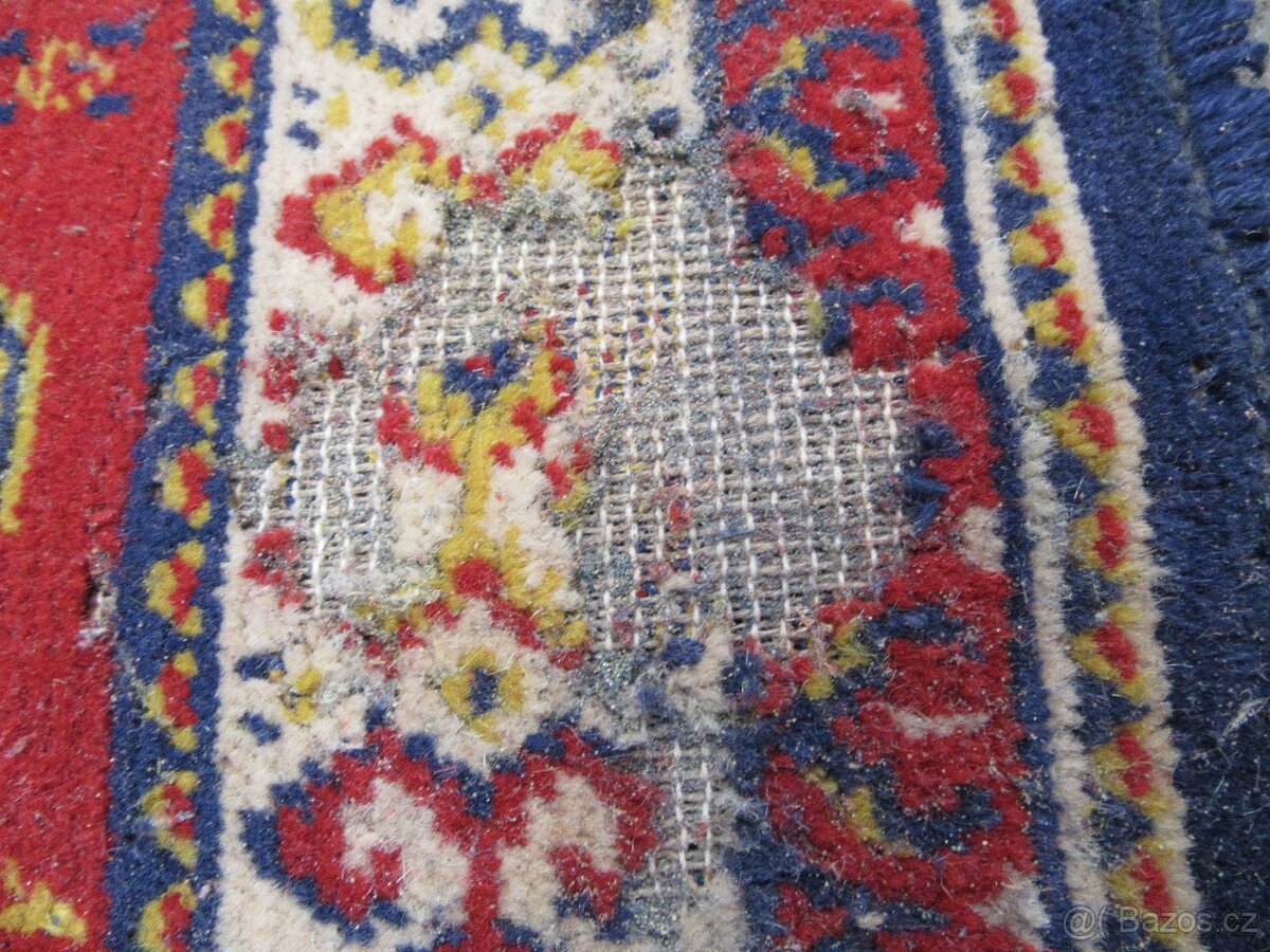 Nabízím starožitný perský koberec. Ručně vázany. Přírodní vl - 3