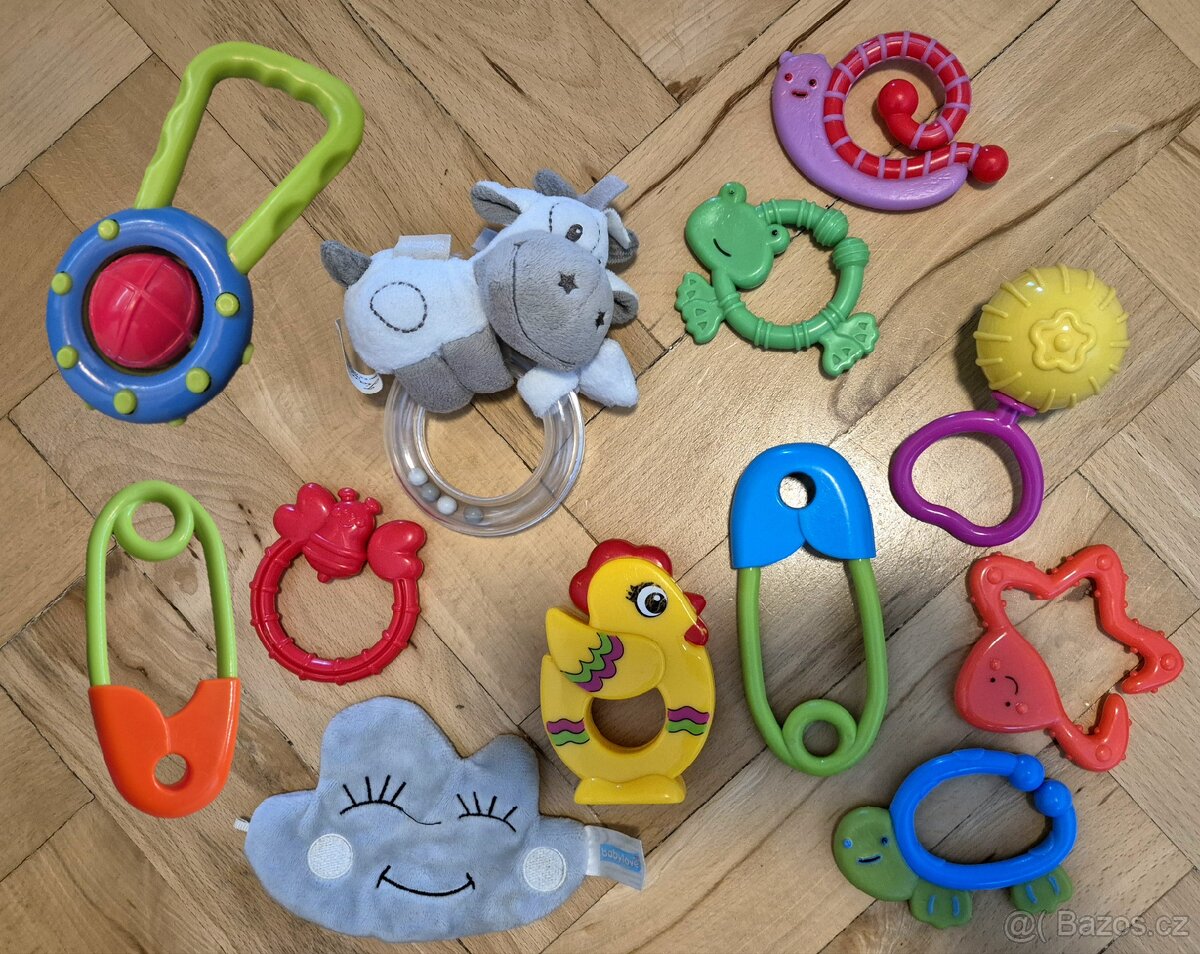 Kousátka, Chrastítka, šustítka - 3