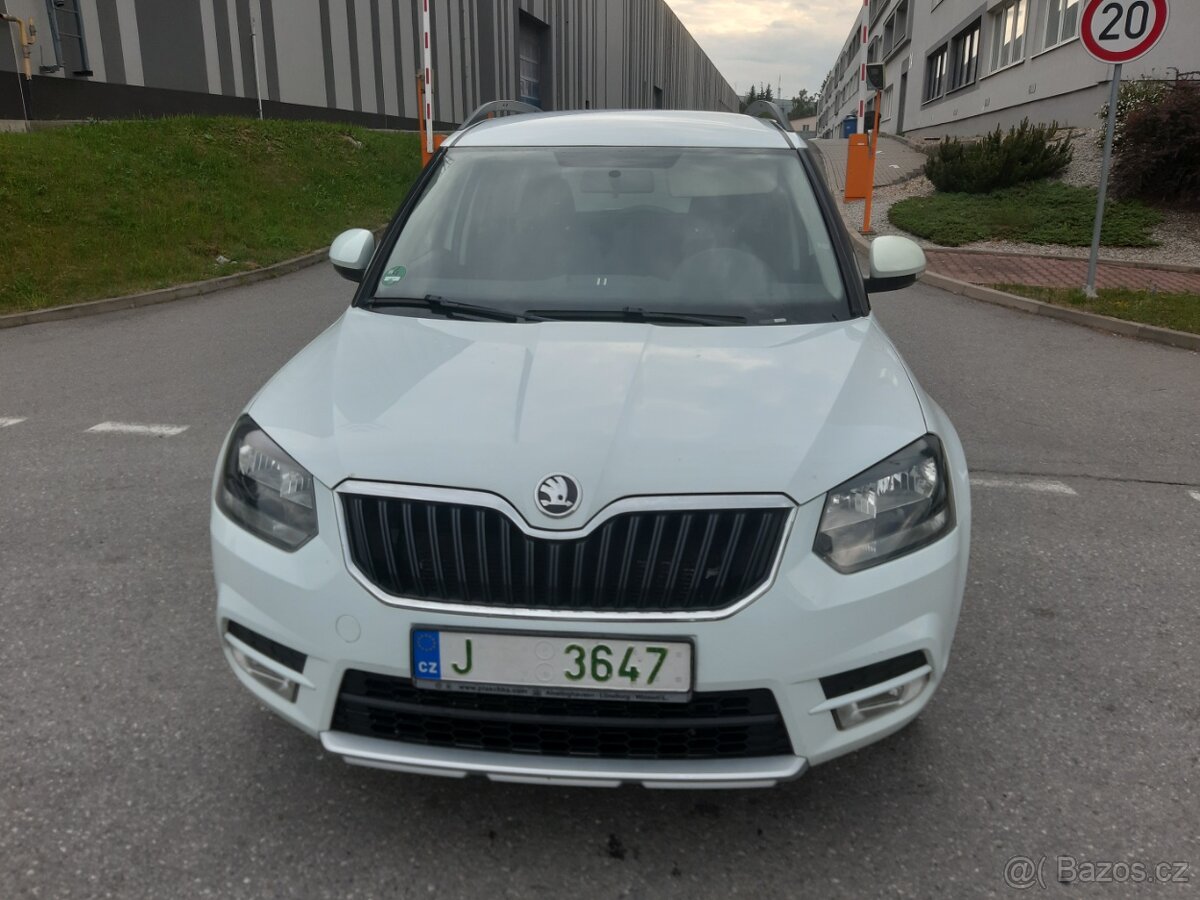 Škoda Yeti 2.0 TDI 1 majitel rok 2016 najeto 189 tis km - 3