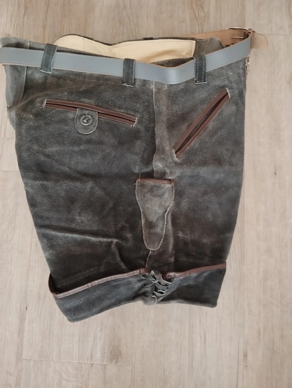 Kožené kalhoty NOVÉ, vel. 50 - 3