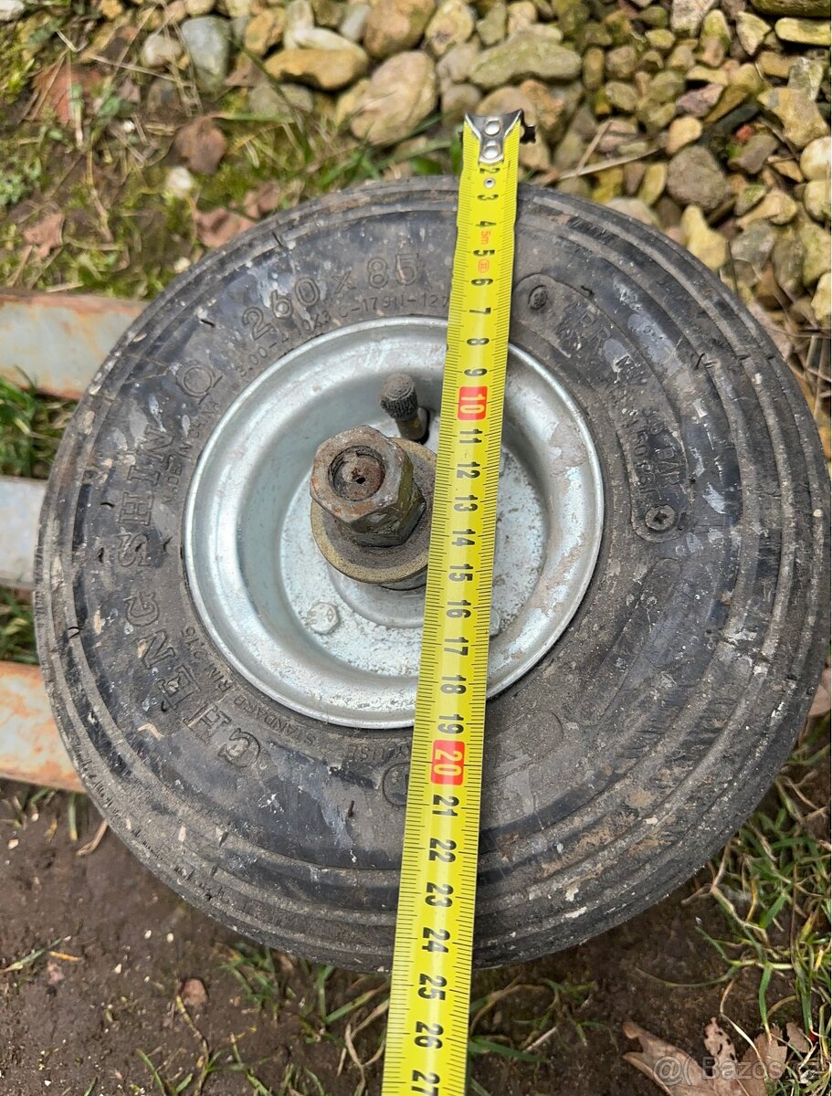 Kolečka (třeba k lešení ) - 3