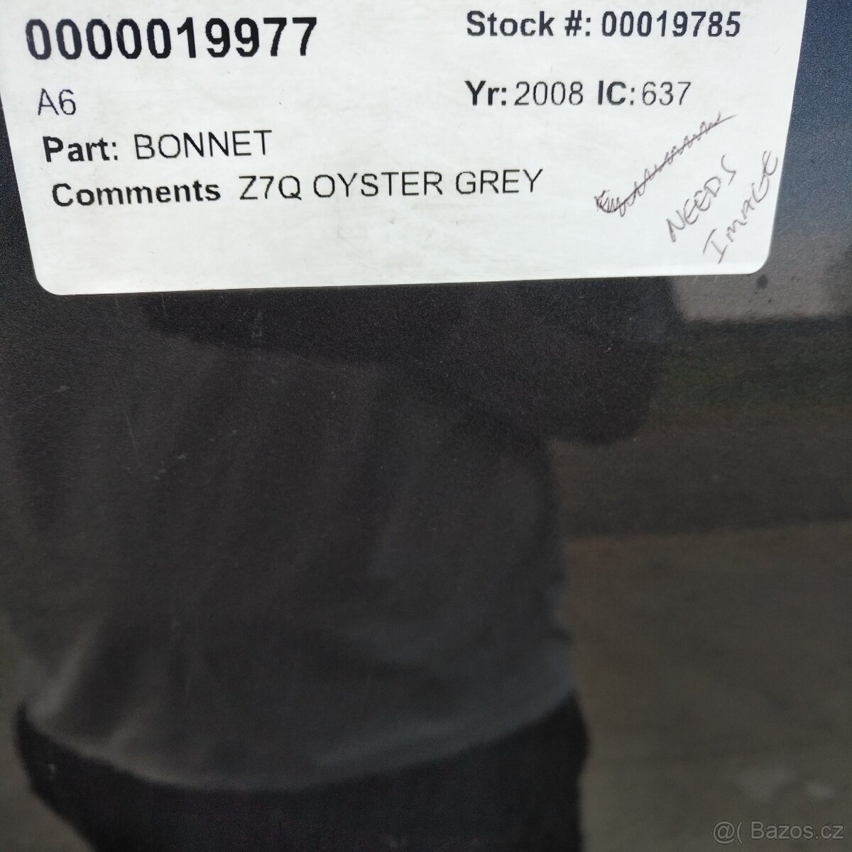 Kapota AUDI A6 4F0 c6 04-11 predni houfna - 3