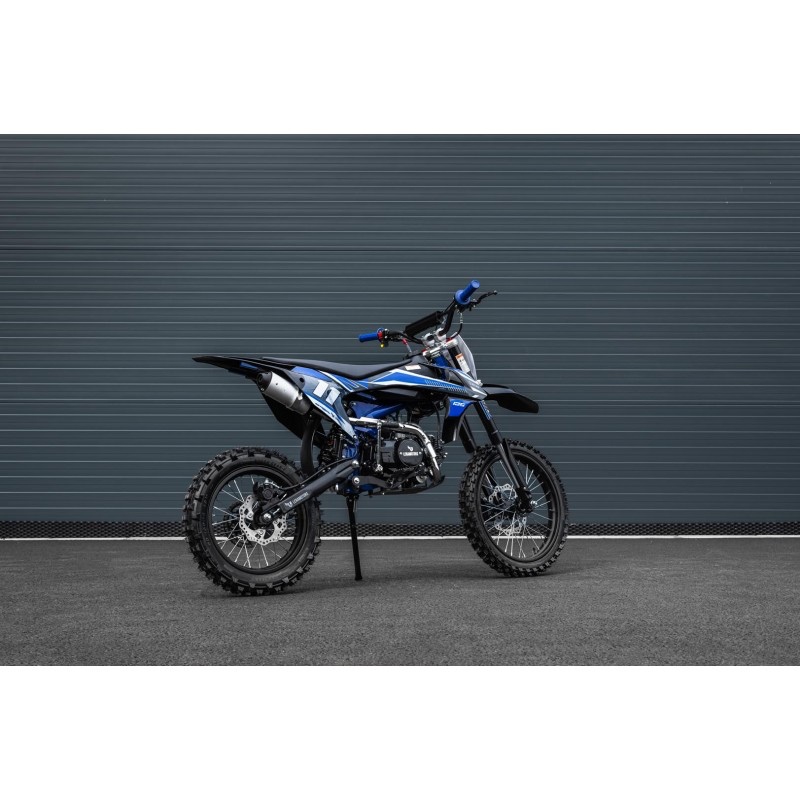 Pitbike Leramotors Shark 125ccm, el. start, modry