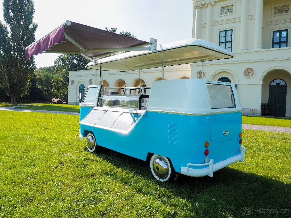 VW T1 replika food truck electric PRODANO - 3