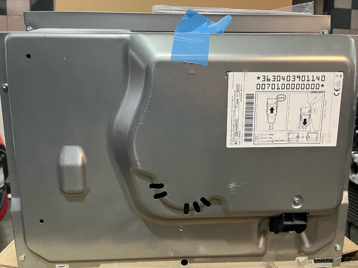 Siemens vestavná parní trouba CD914GXB1 - nová - 3