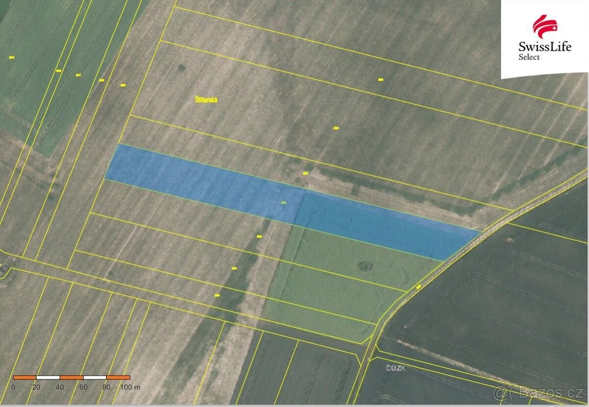 Prodej pole 10113 m2, Ctidružice - 3