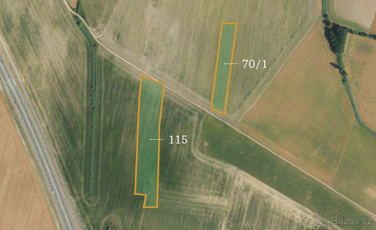 Zemědělská půda, prodej, Horní Roveň, Dolní Roveň, Pardubice - 3