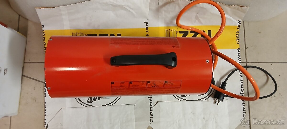 Plynové topidlo s termostatem + bomba - 3