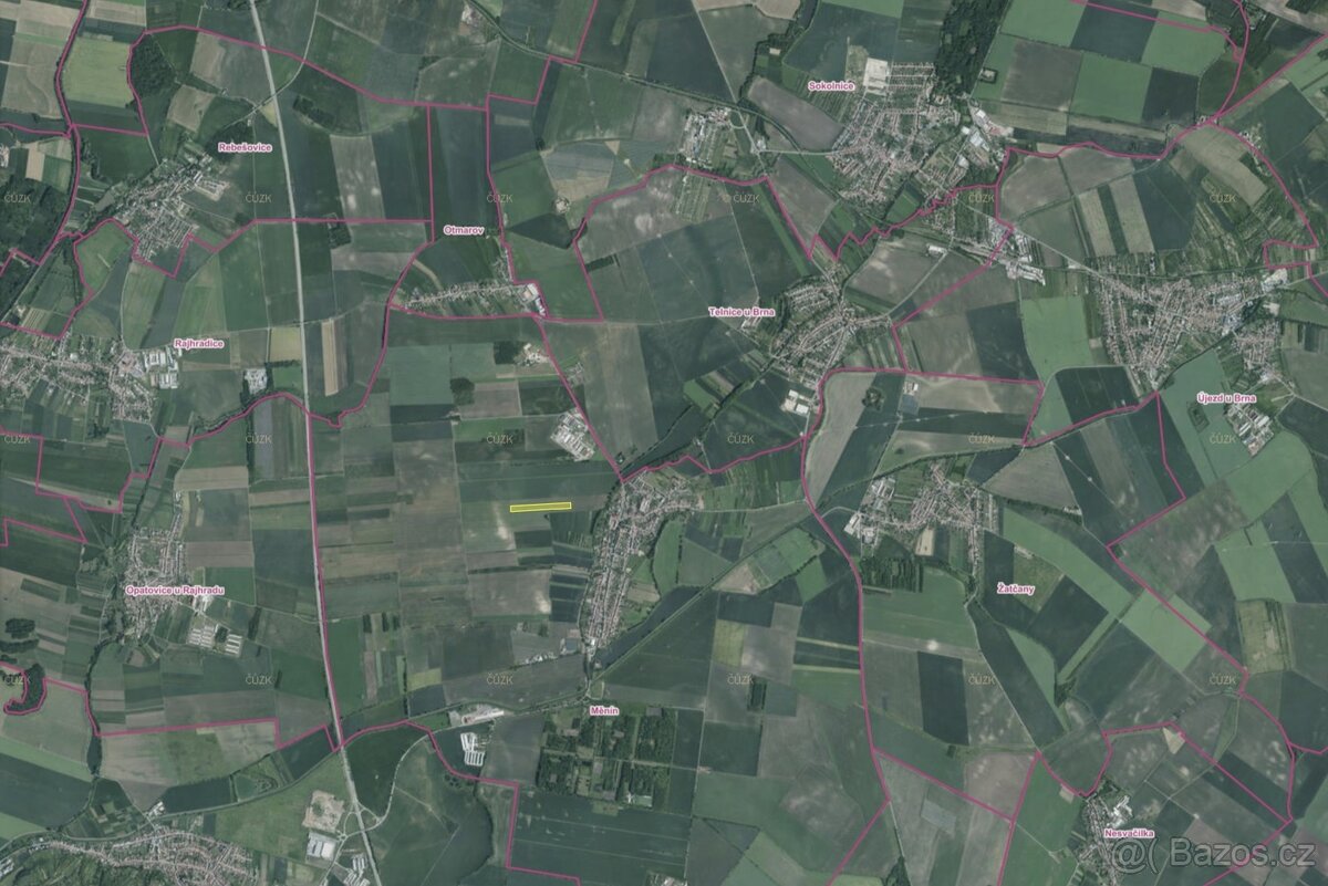 Měnín 24 051 m² - 3