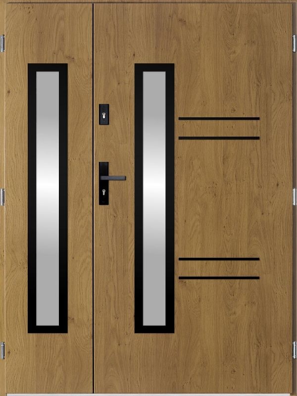 Dvoukřídlé vchodové dveře AVILLA DUO - 3