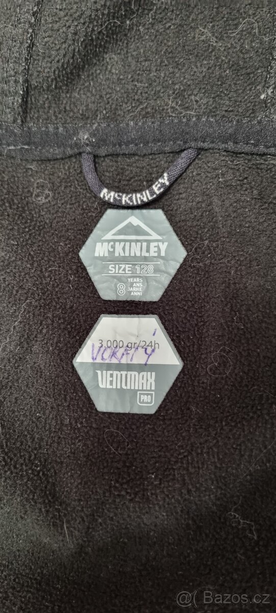 Softshellová bunda 3000mm 7/8let 128cm - 3