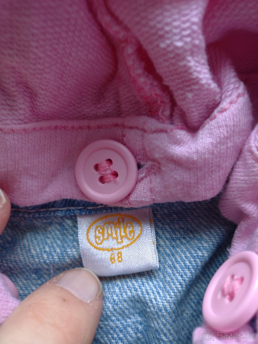 Džínová bunda vel. 62/68 - 3