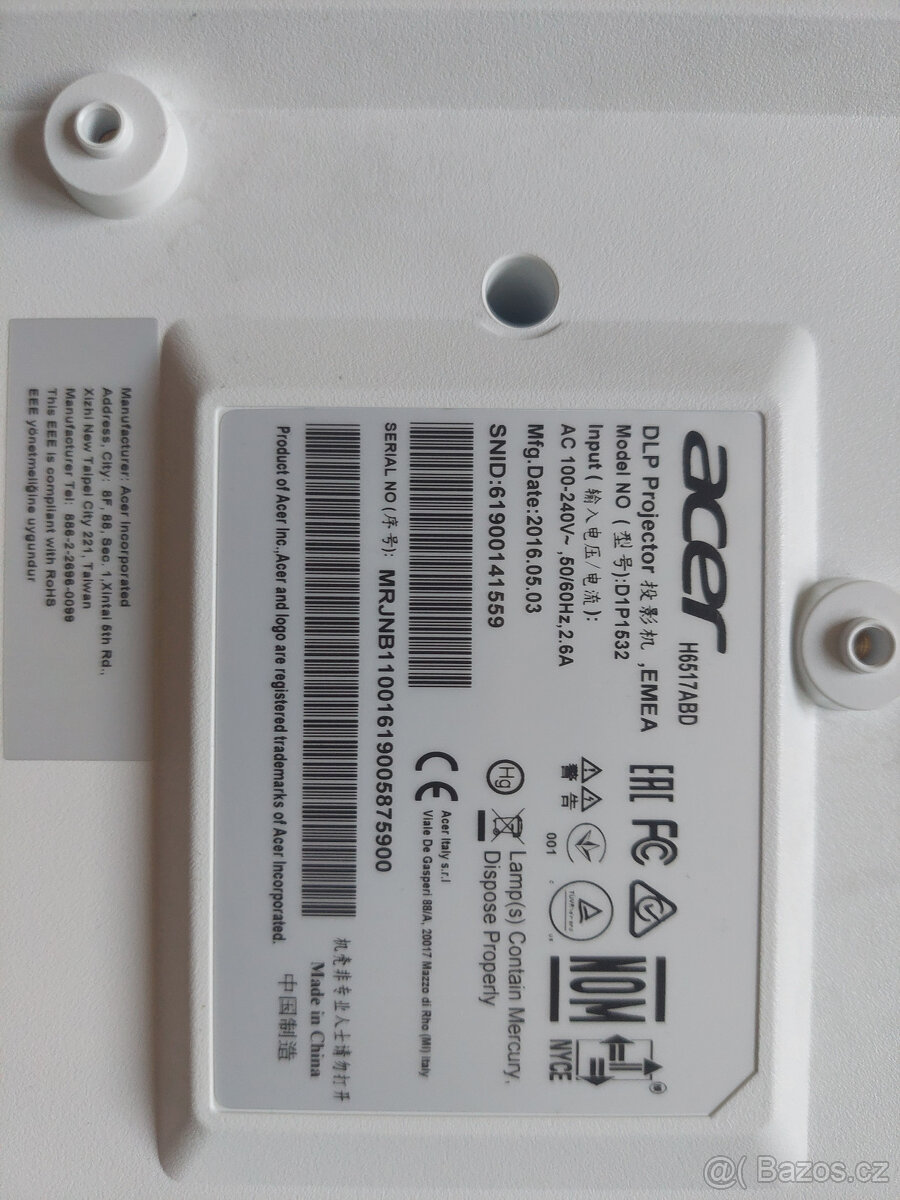 Projektor ACER H6517ABD - 3