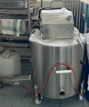 Glycerinový kotel s vrchním míchadlem - 3