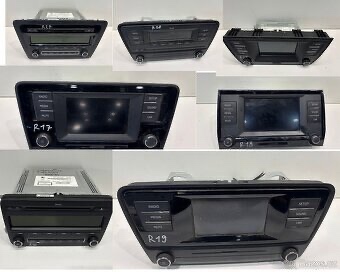 Autorádio Škoda,VW,Audi ORIGINAL,Čina (1DIN,2DIN) - 3