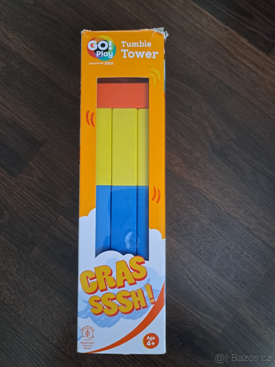 Dřevěná hra padající věž - 3