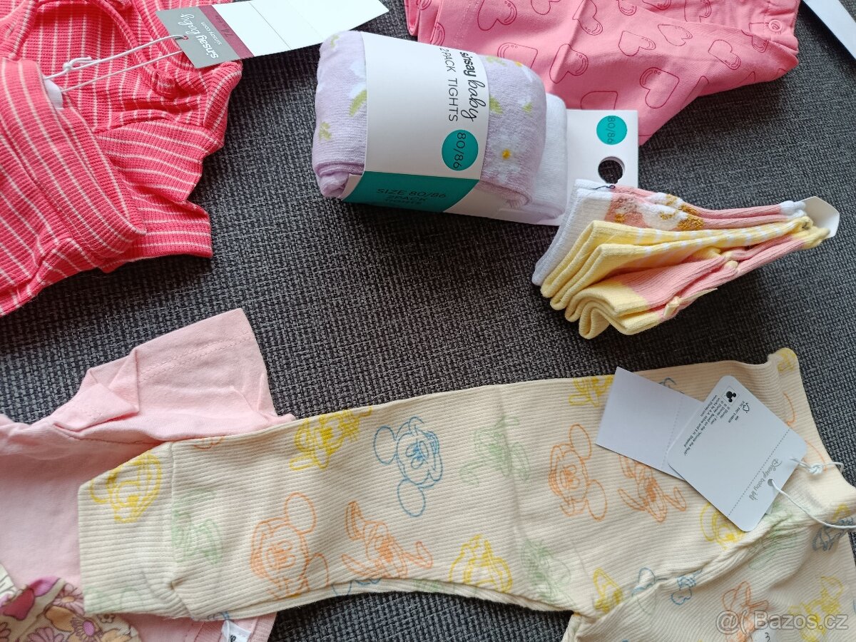Mix oblečení 68-74 pro holčičku NOVÉ - 3