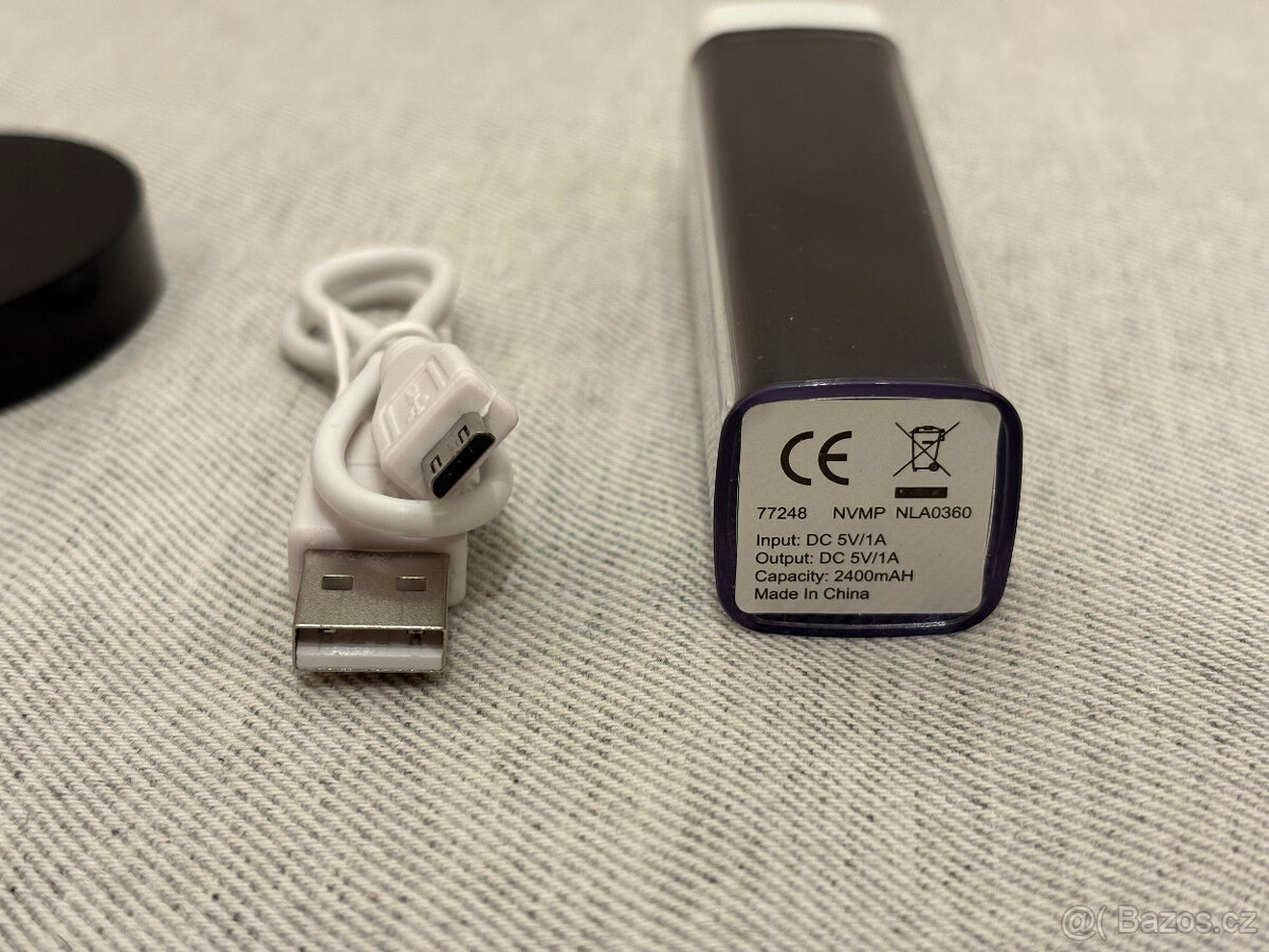 Bezdrátová nabíječka + powerbanka + kabel - 3