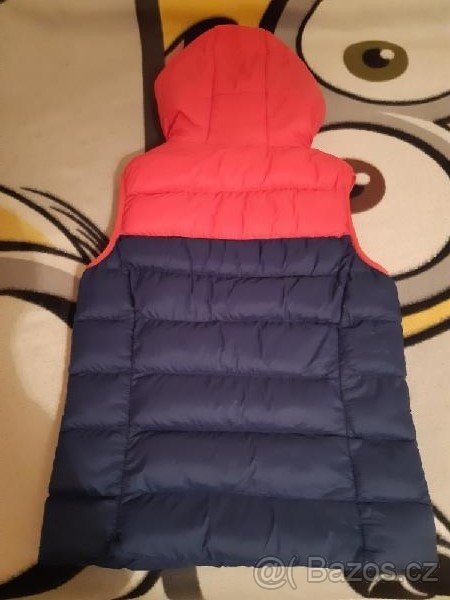 Vesta péřová vel.XS a mikiny XS, vesta vel.36 - 3