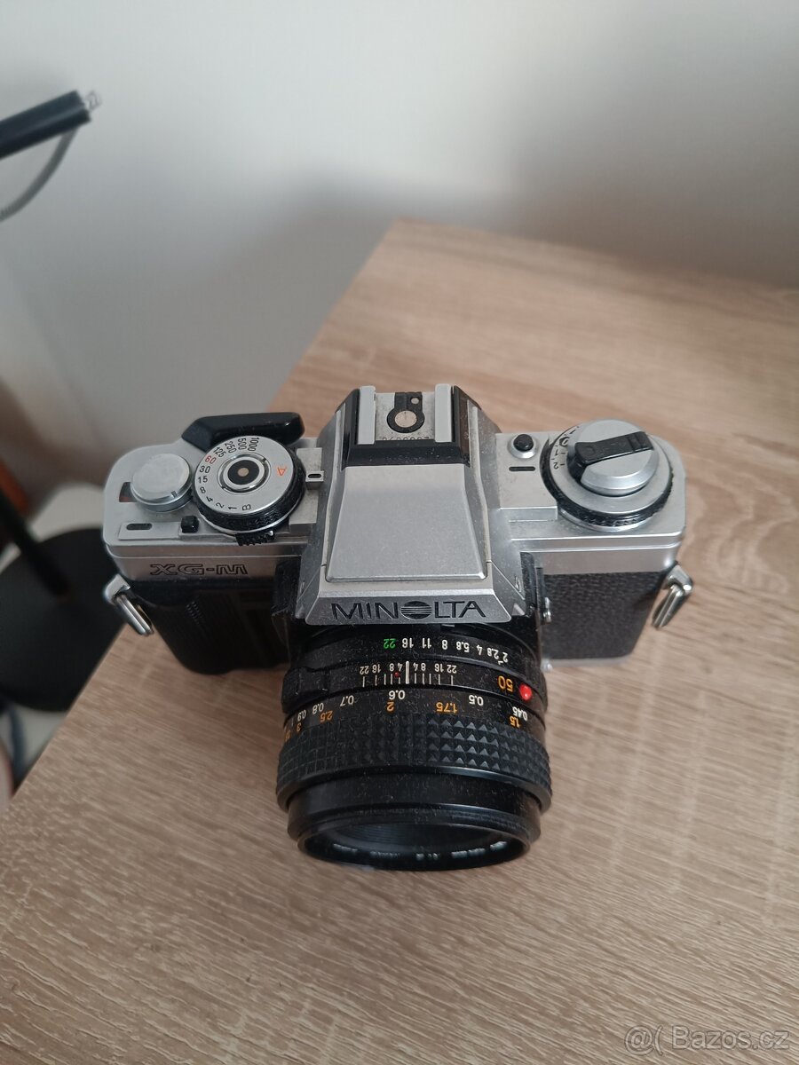 Minolta XGM + 50mm f2 - 3