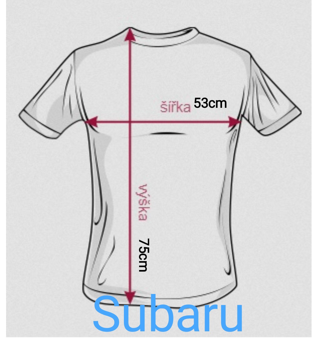 Subaru tričko nové - 3