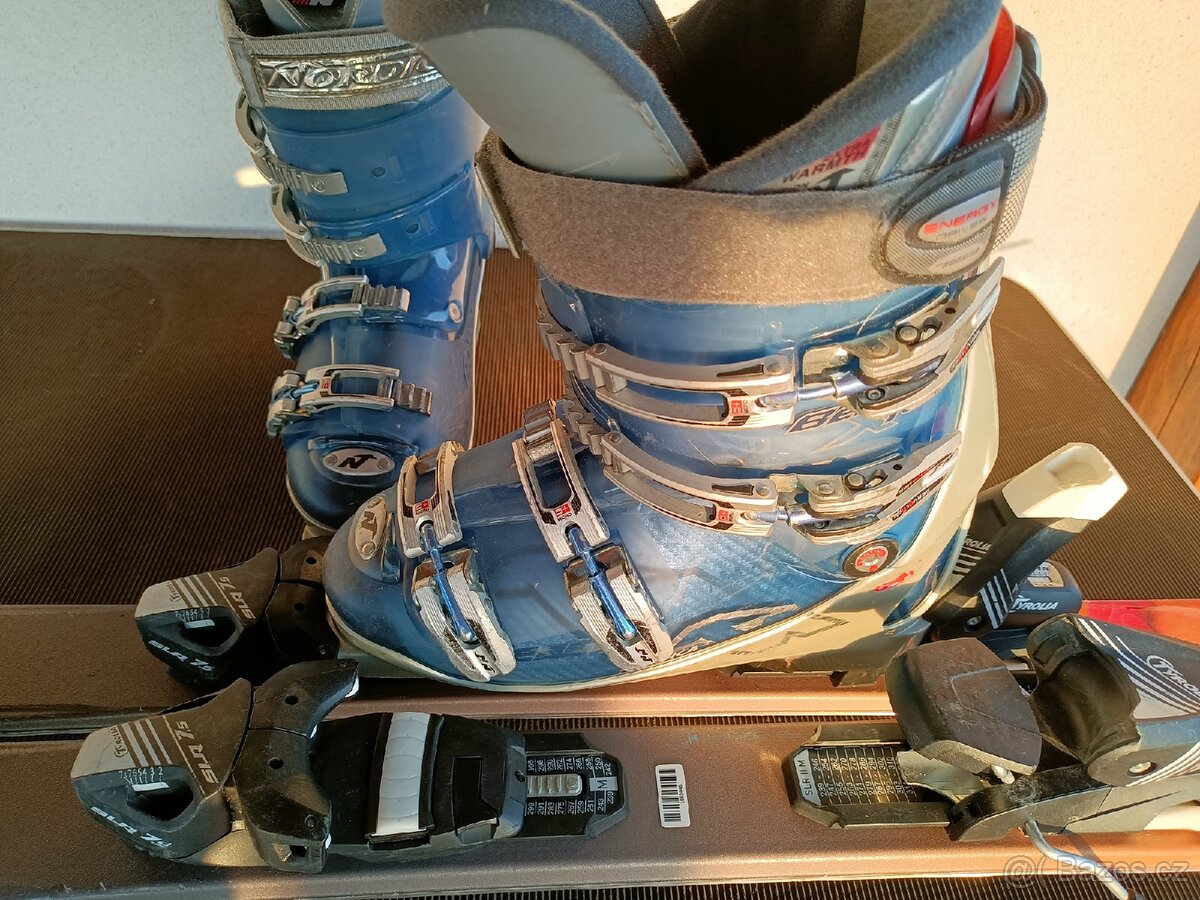 Dětské lyže ASPEN 130cm + 2xboty + helma - 3