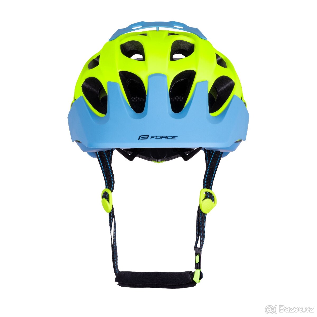 Přilba FORCE RAPTOR MTB fluo-modrá L - XL - 3