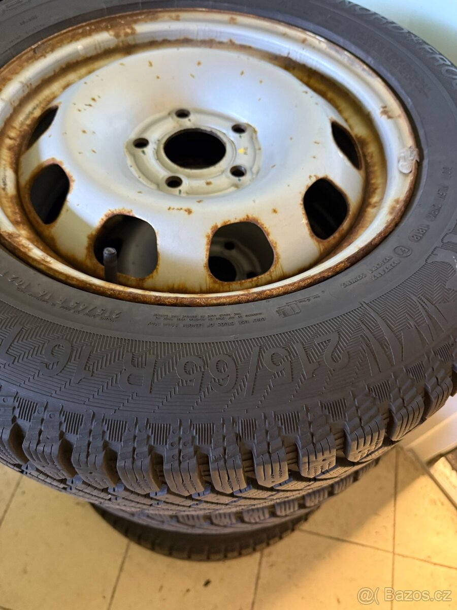 Plechová Zimní kola Dacia Duster 215/65R16 5x114,3 - 3