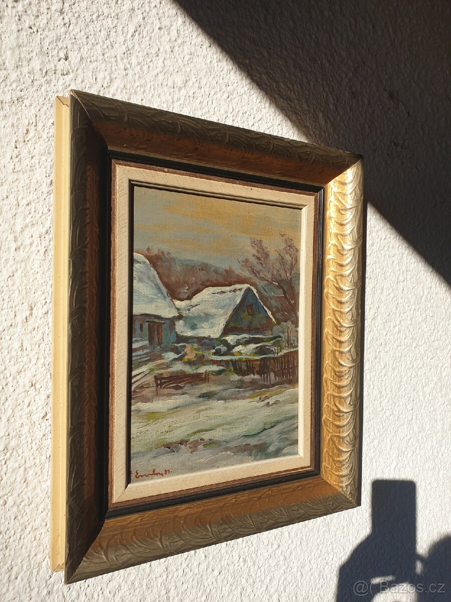 OBRAZ - FRANTIŠEK . EMLER - 3