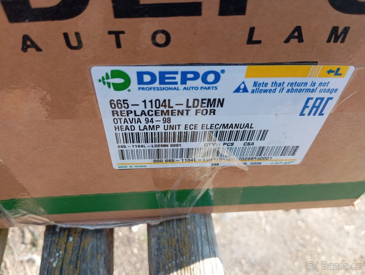 Škoda Octavia nové Depo přední světlomety - 3