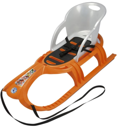 Sáňky KHW Snow Tiger sáně platové - 3