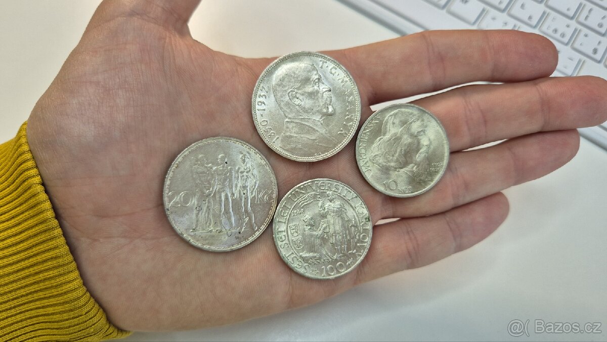 Stříbrné mince ČS - 3