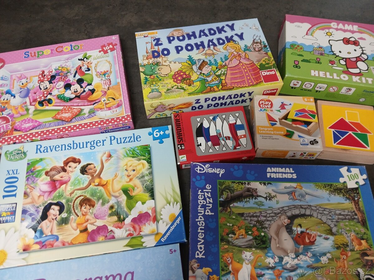 Deskové hry + puzzle - 3