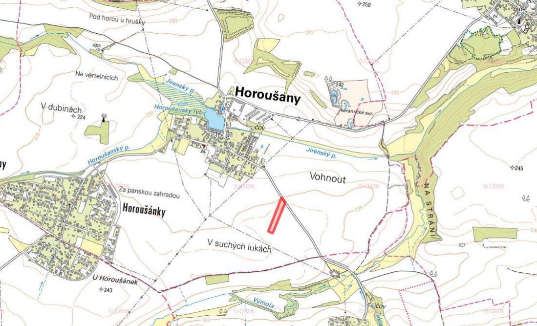 Zemědělská půda, prodej, Horoušany, Praha východ - 3