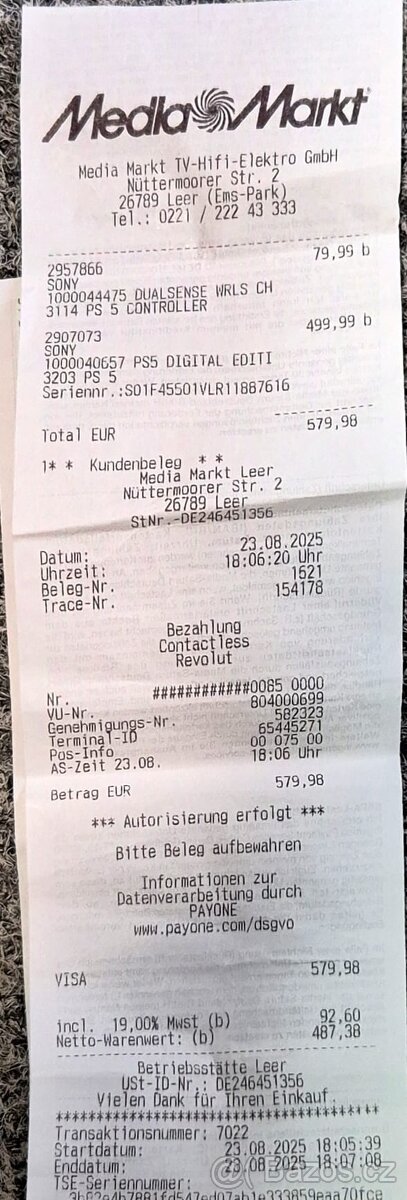 PS5 + 1x joystick - 3