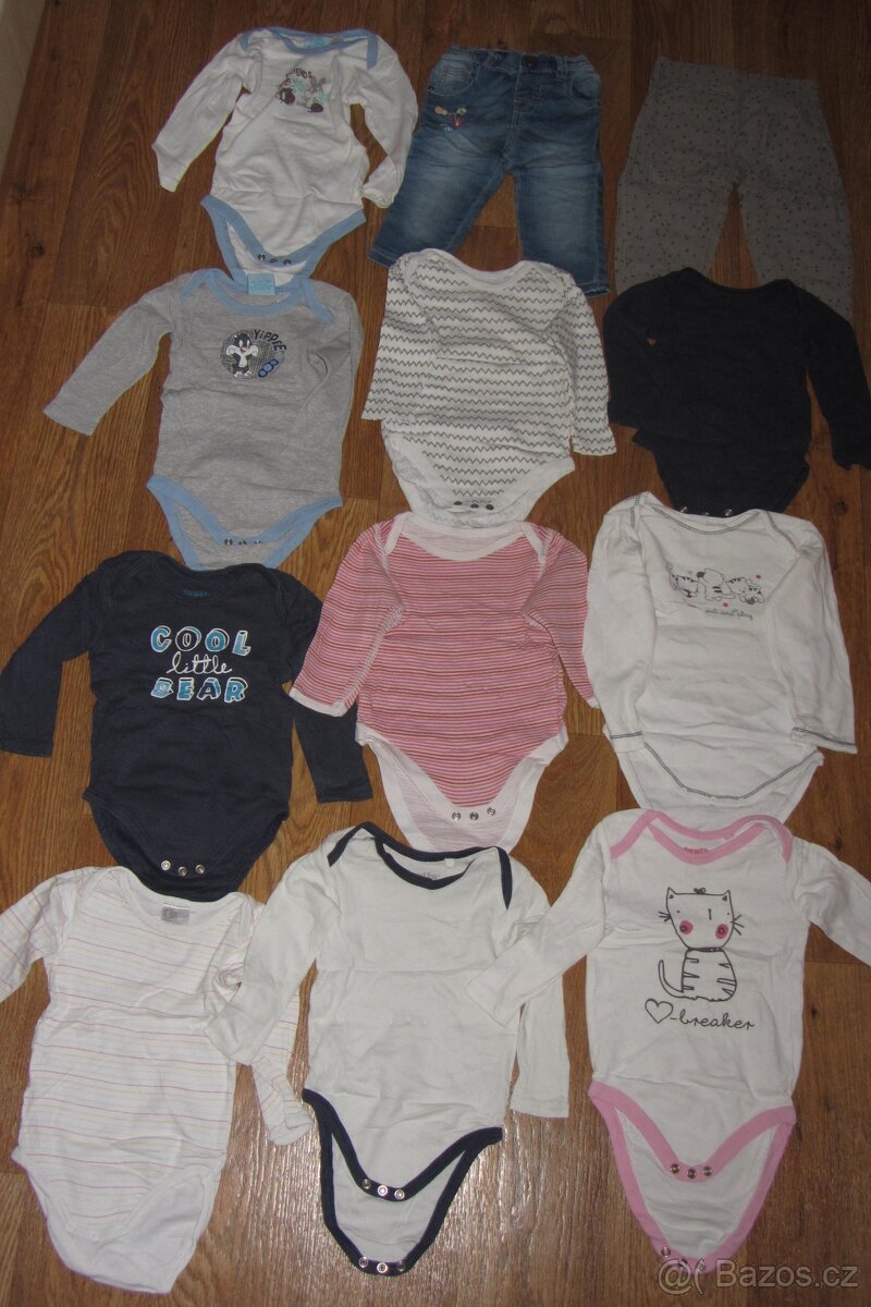 Dětské oblečení velikost 74/80 pro holčičky. - 3