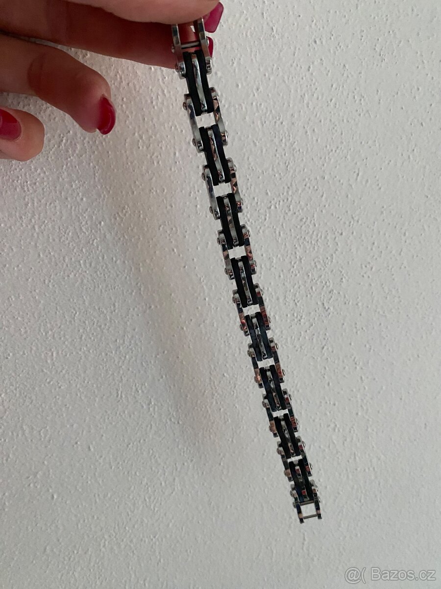 Řetězový náramek chirurgicka ocel - 3