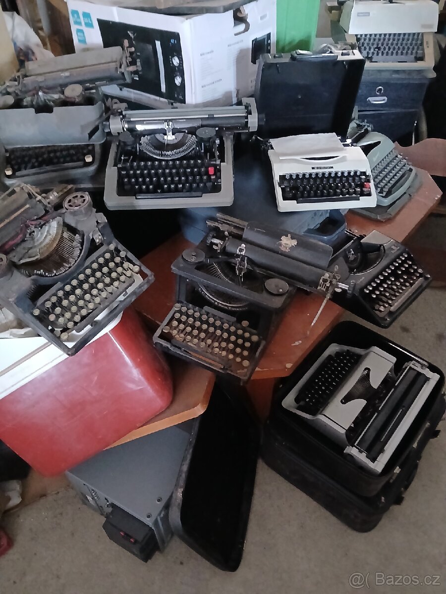 Psací stroje, různé druhy - 3
