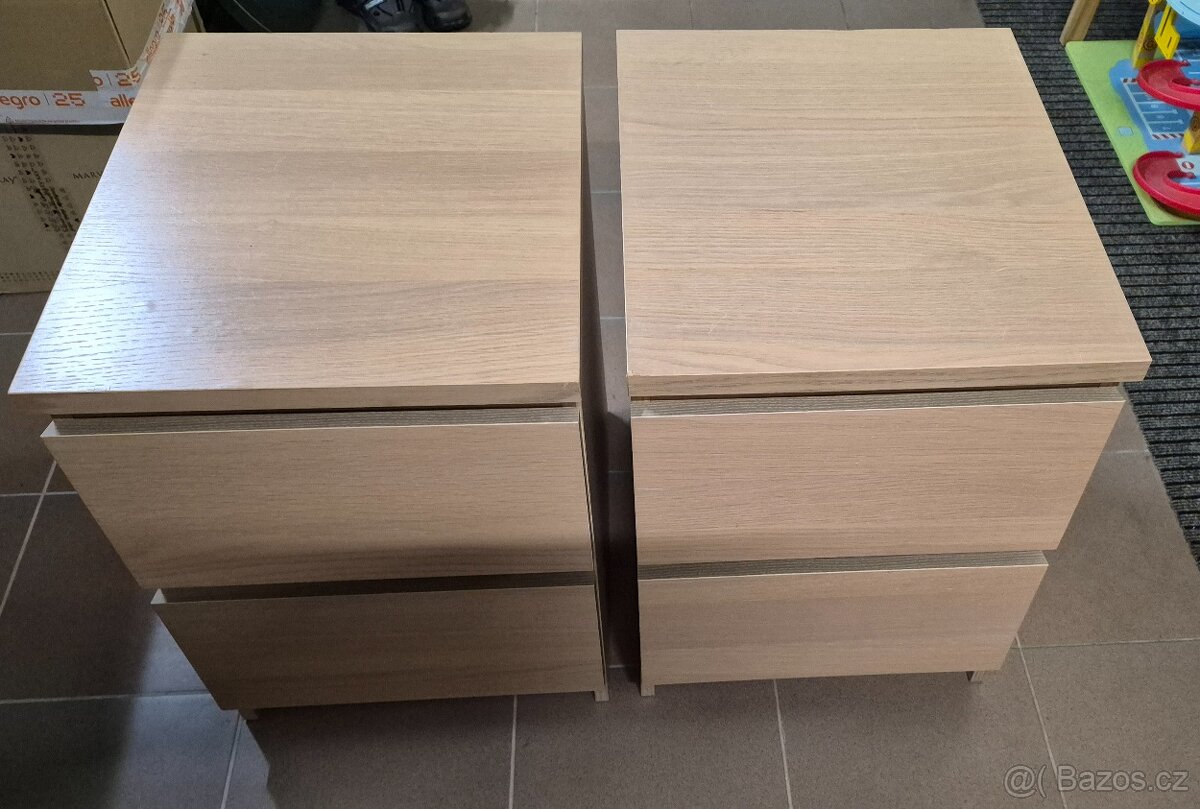 Noční stolek Malm - 3