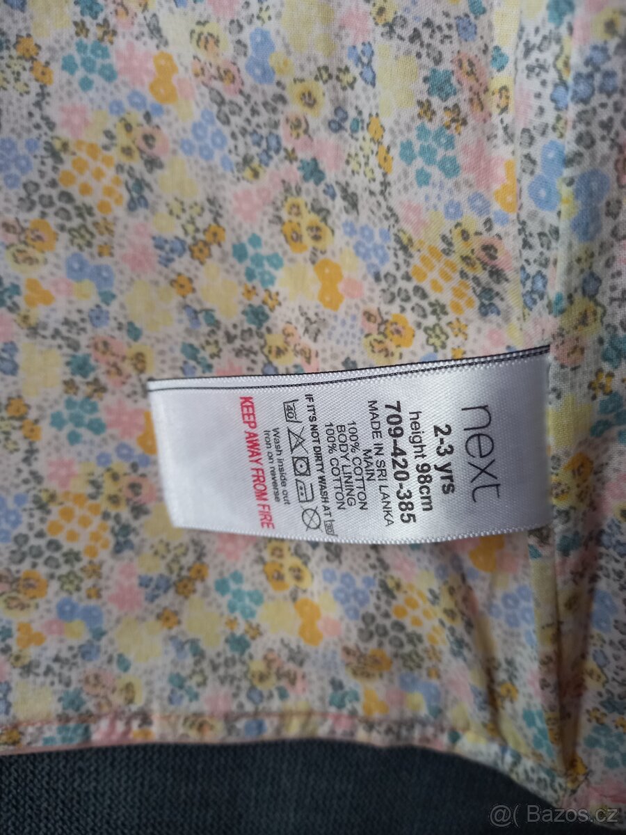 Krásné jarní/ podzimni kabátky Next vel. 74 a 98 - 3