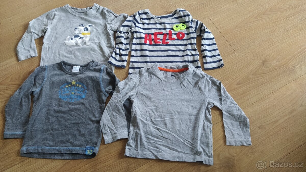 Tričko dlouhý rukáv 86 - 3