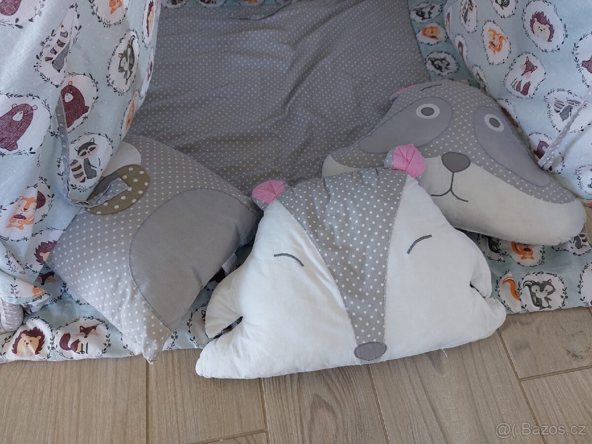 Dětský stan s polštářky - 3