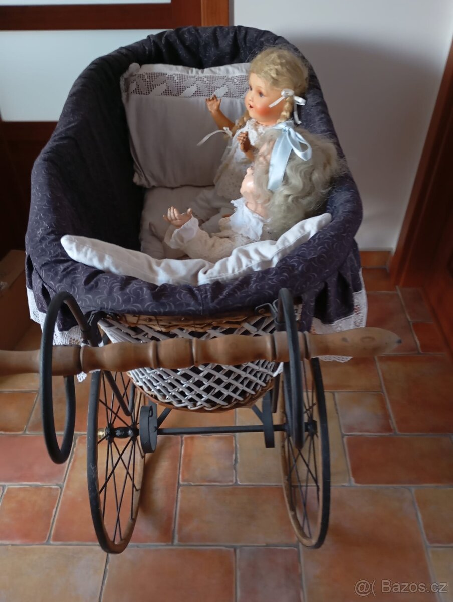 Historický kočárek na dítě 19 stol. - 3