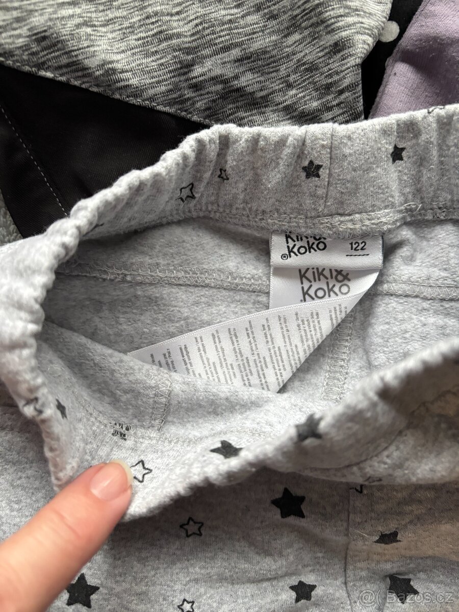 8x kalhoty 122 H&M zateplené - 3