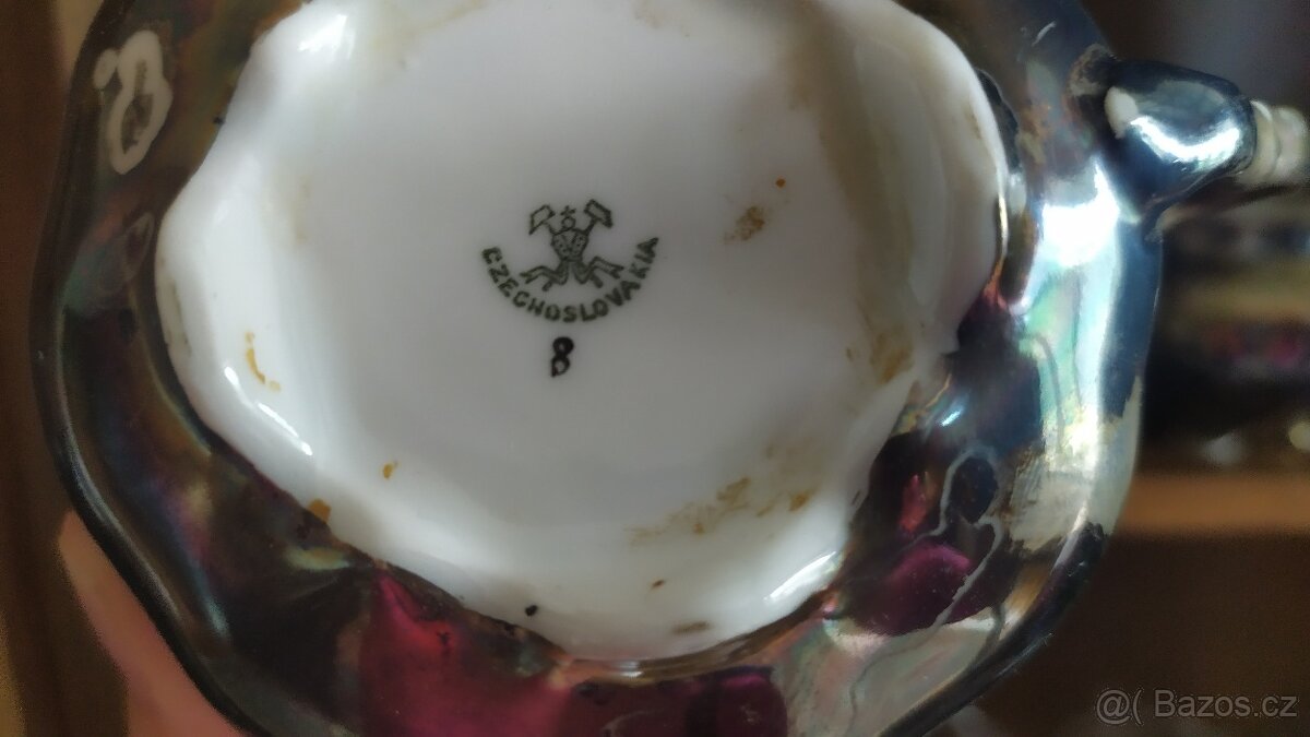 Starožitný čajový servis - 3