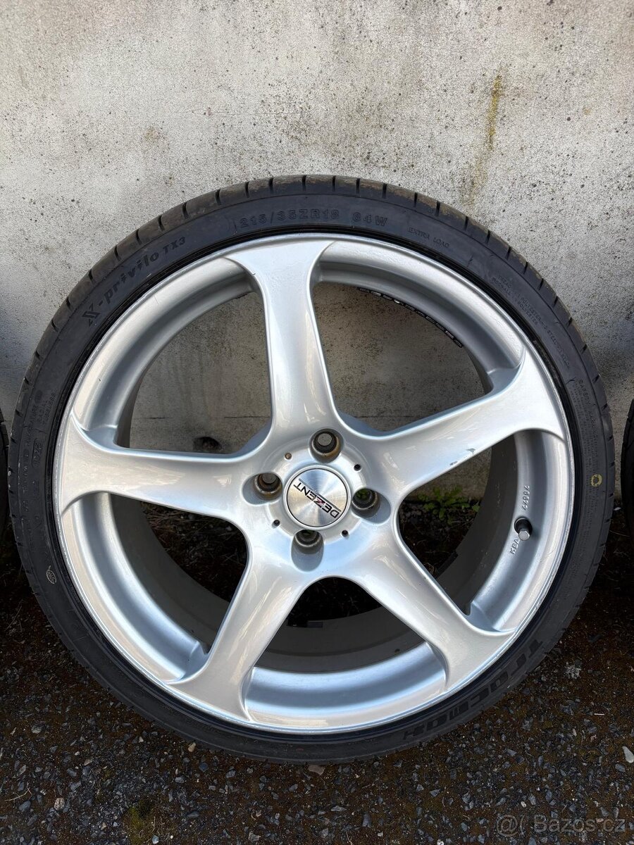 Alu. kola obuté 4x100 215/35 R18 - 3