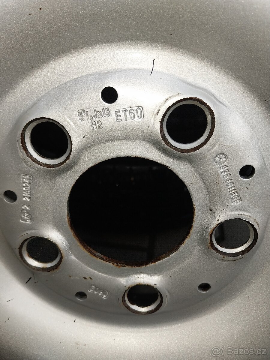 Mercedes Vito 15" , disky + Pirelli 195/70R15C - 3