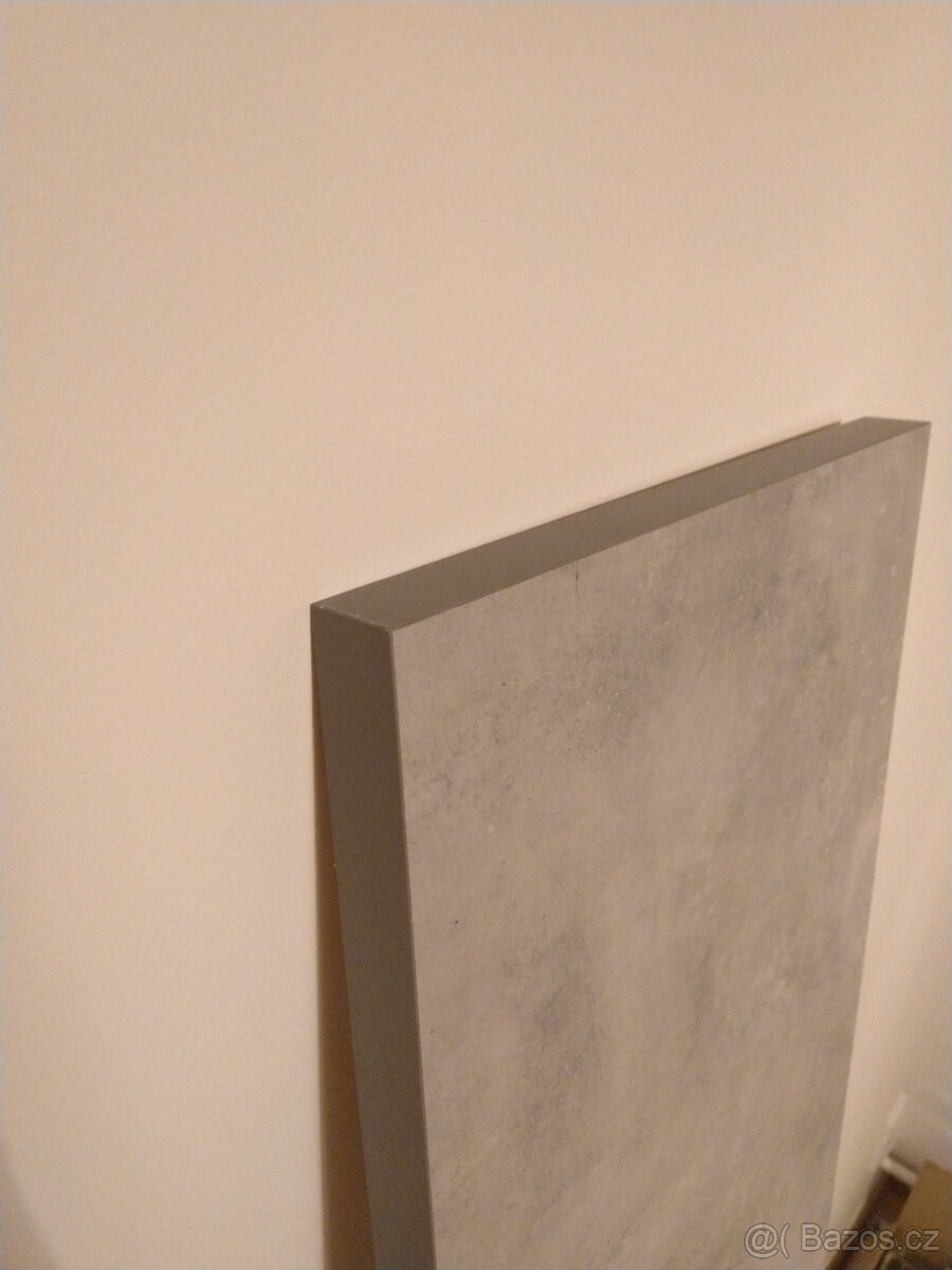 Pracovní deska EKBACKEN světle šedá imitace betonu - 3