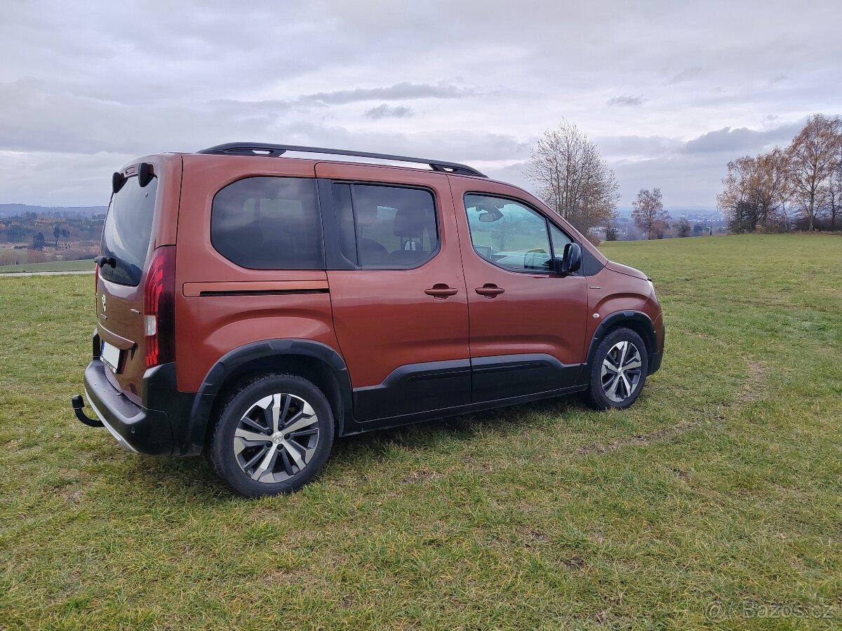 Peugeot Rifter 1.5 HDi 96kw GT line Bronzová barva - 3